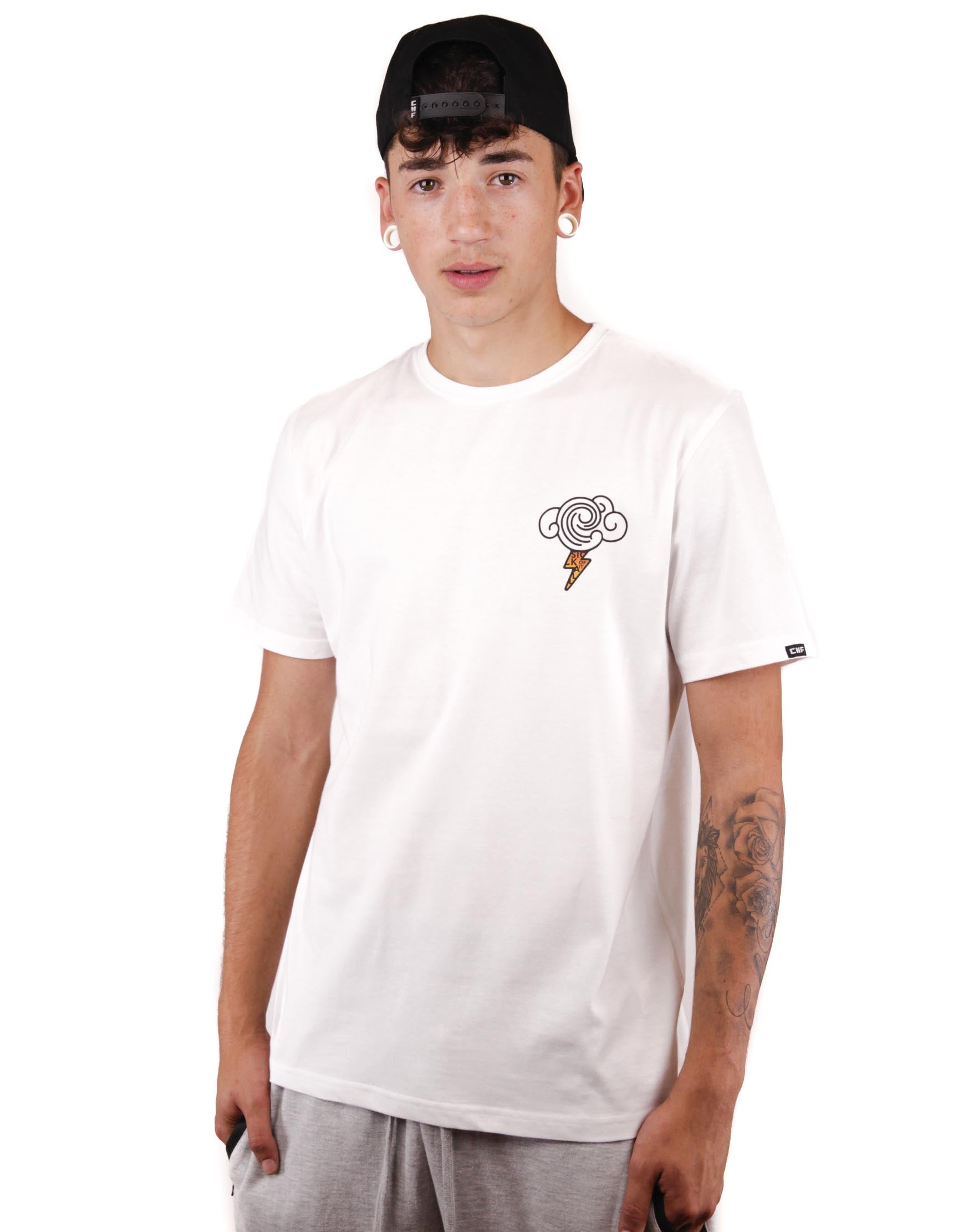 ANGER WHITE TSHIRT