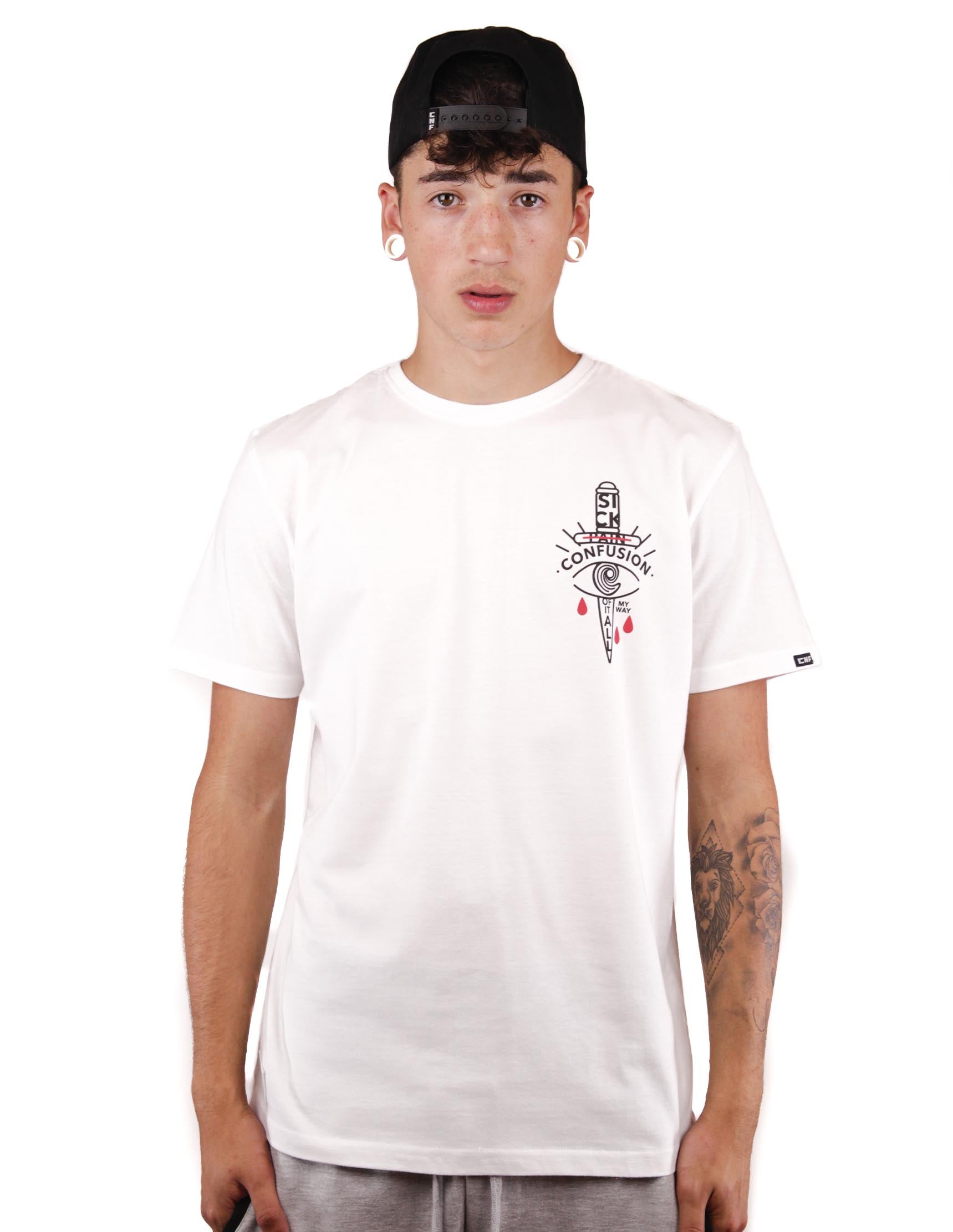 PAIN WHITE TSHIRT