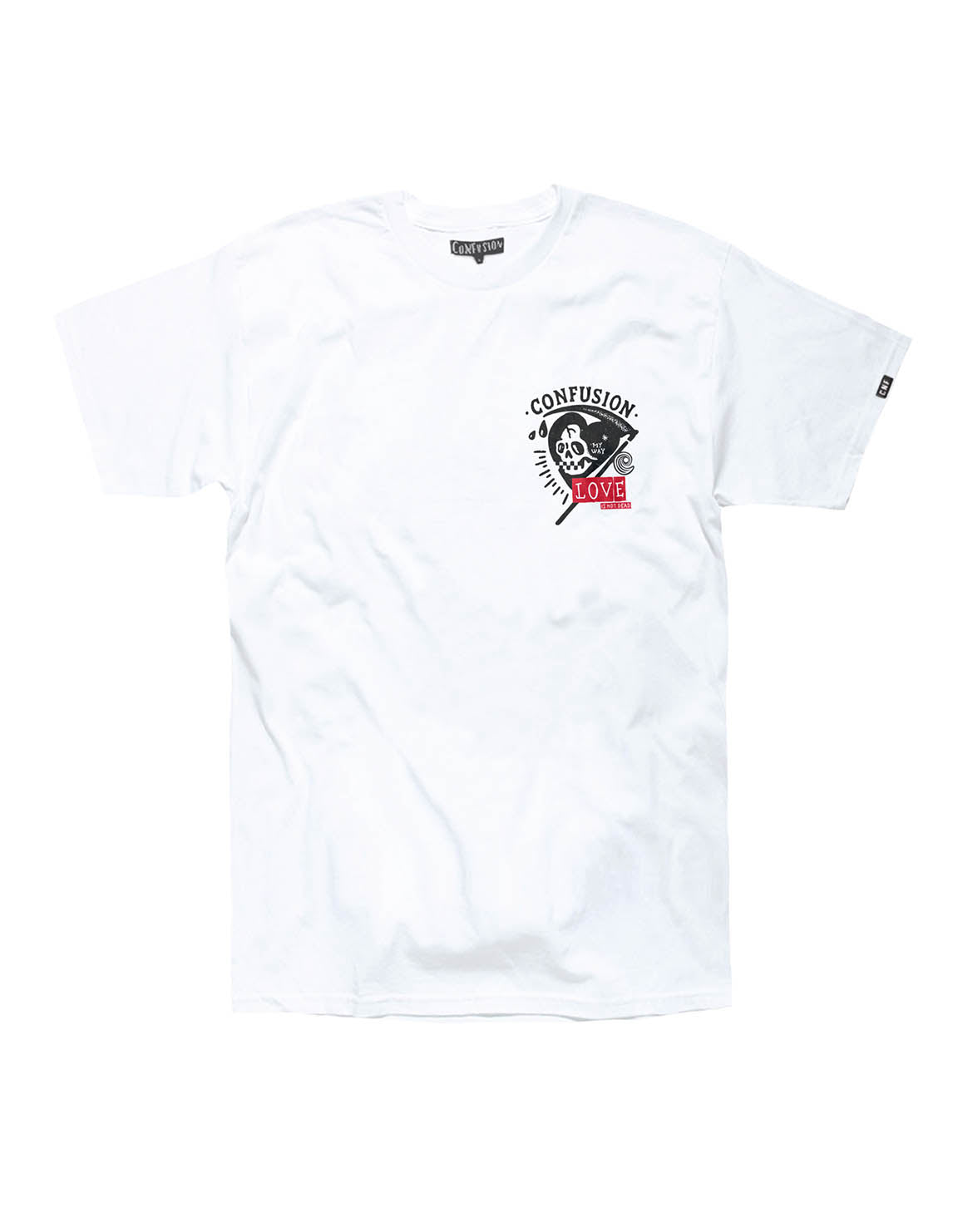 LOVE NOT DEAD WHITE TEE