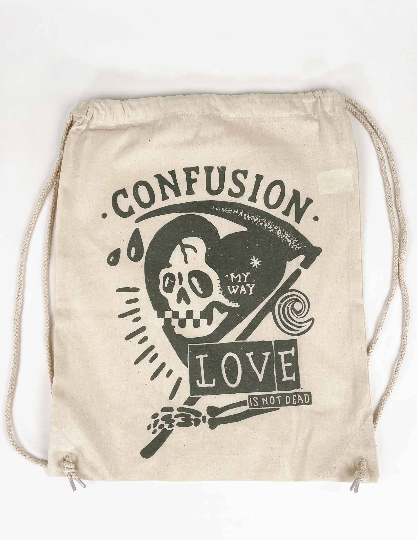 ORGANIC BAG LOVE NOT DEAD