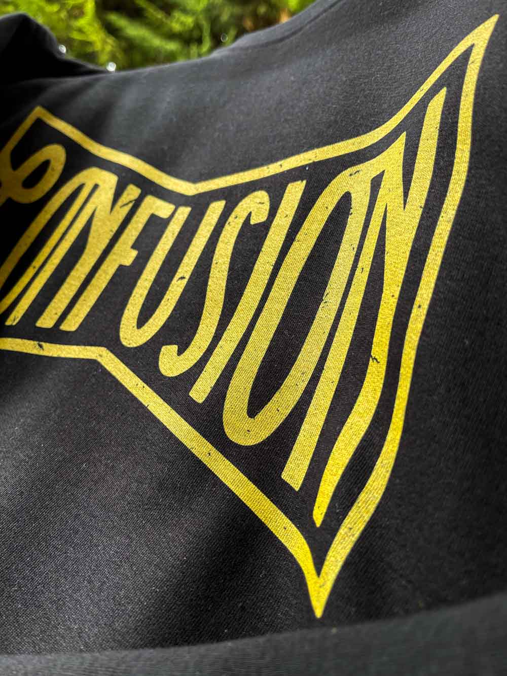 POLYGON LOGO BLACK CREWNECK