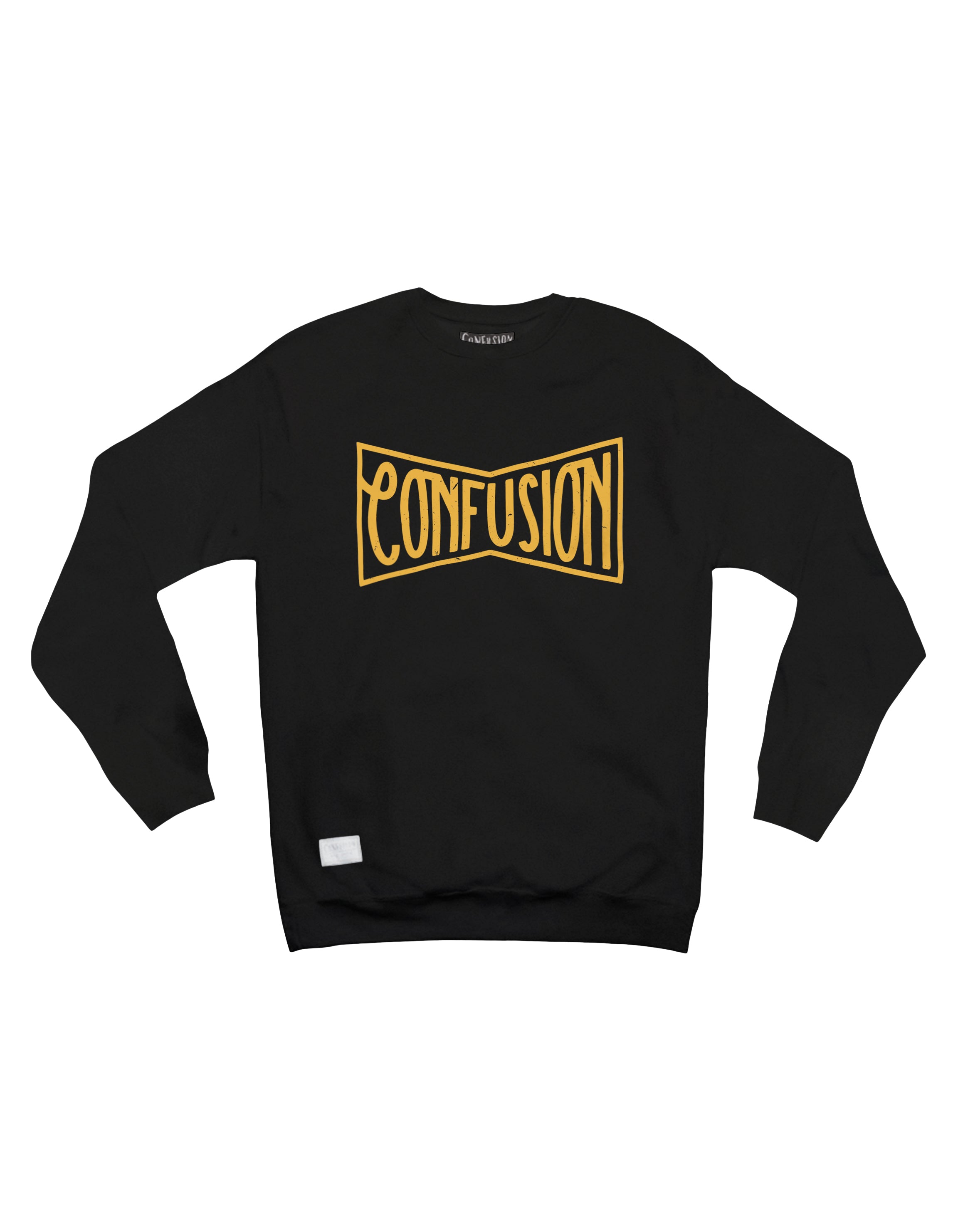 POLYGON LOGO BLACK CREWNECK