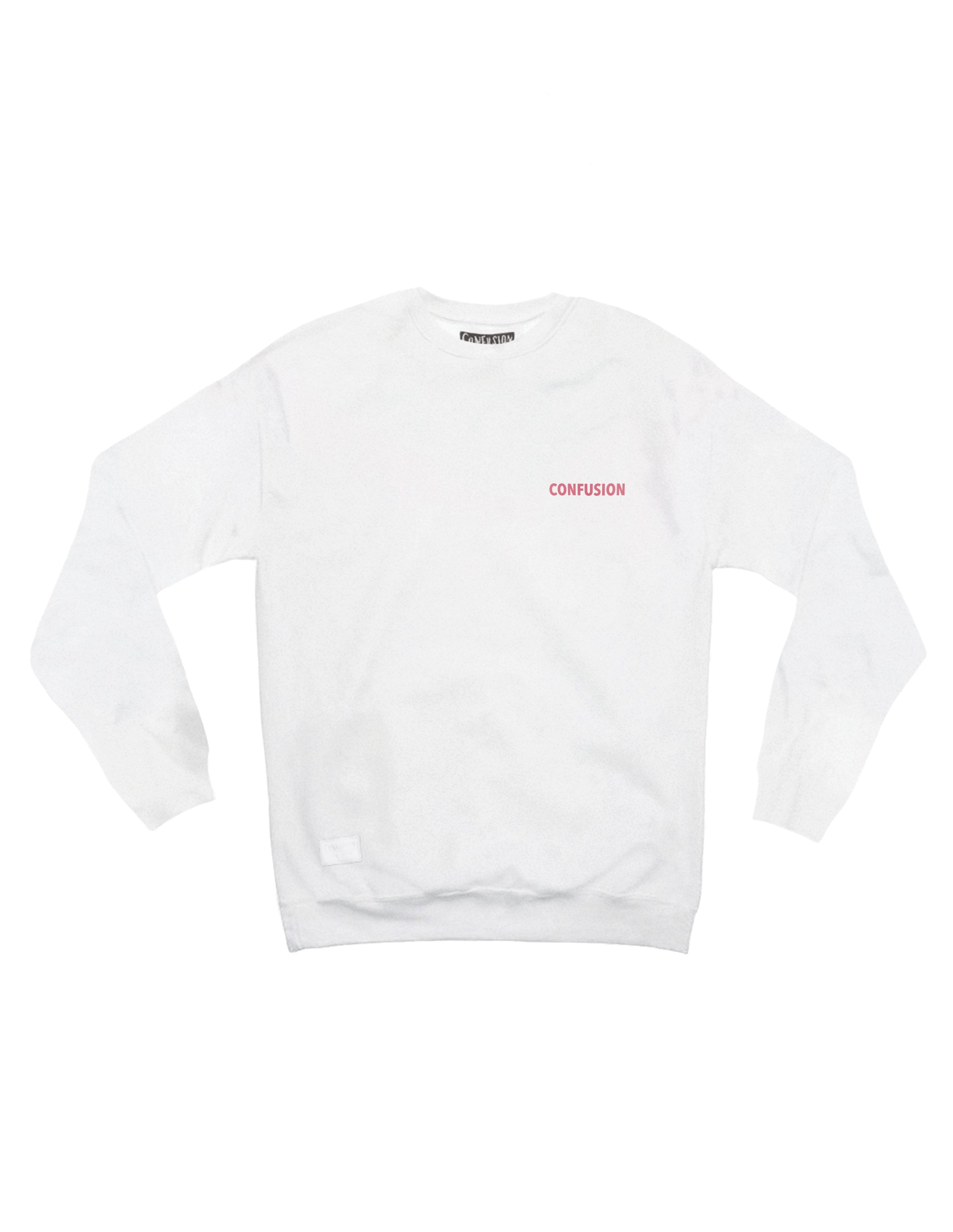 FIST RUB WHITE CREWNECK