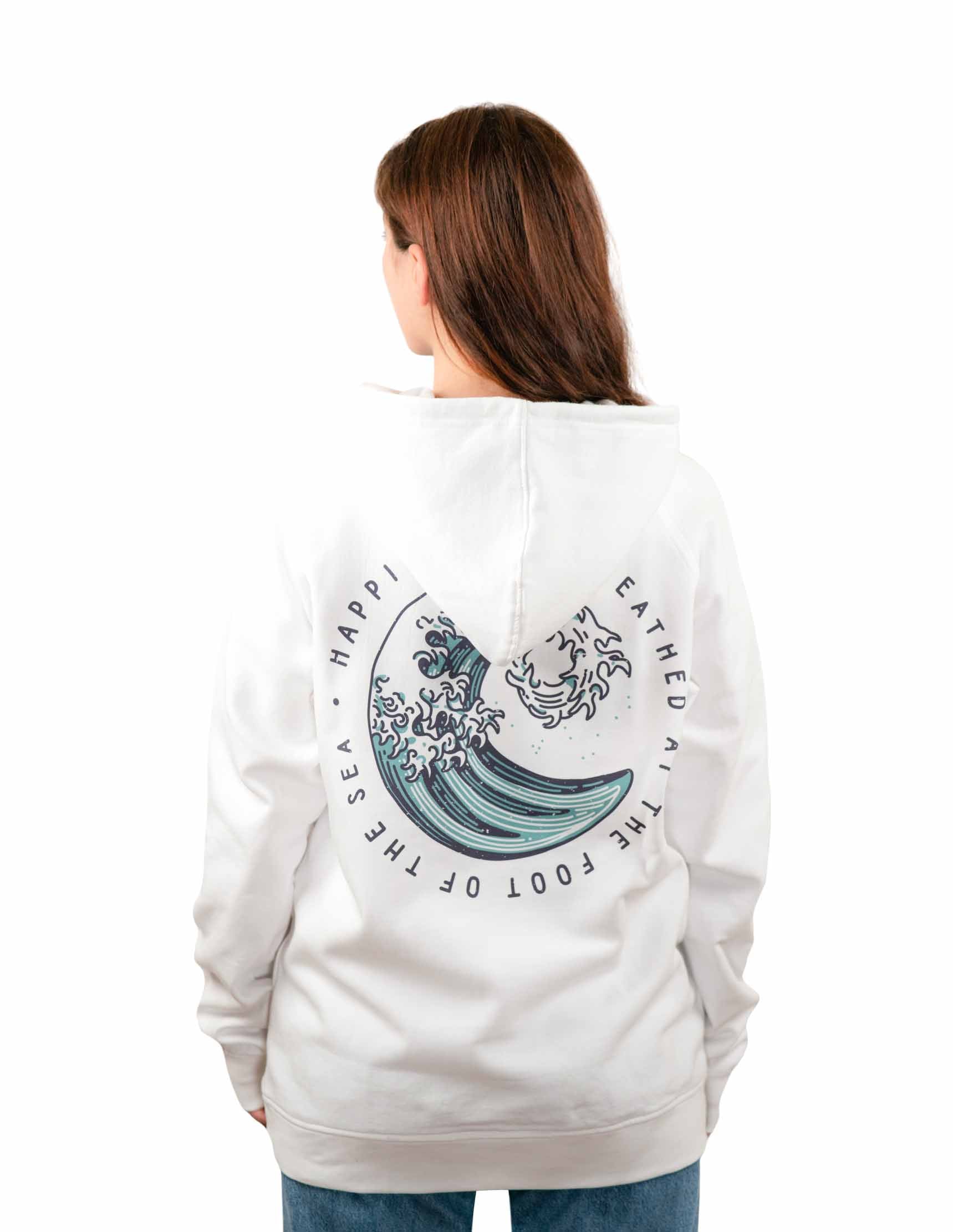 KANAGAWA WHITE HOODIE