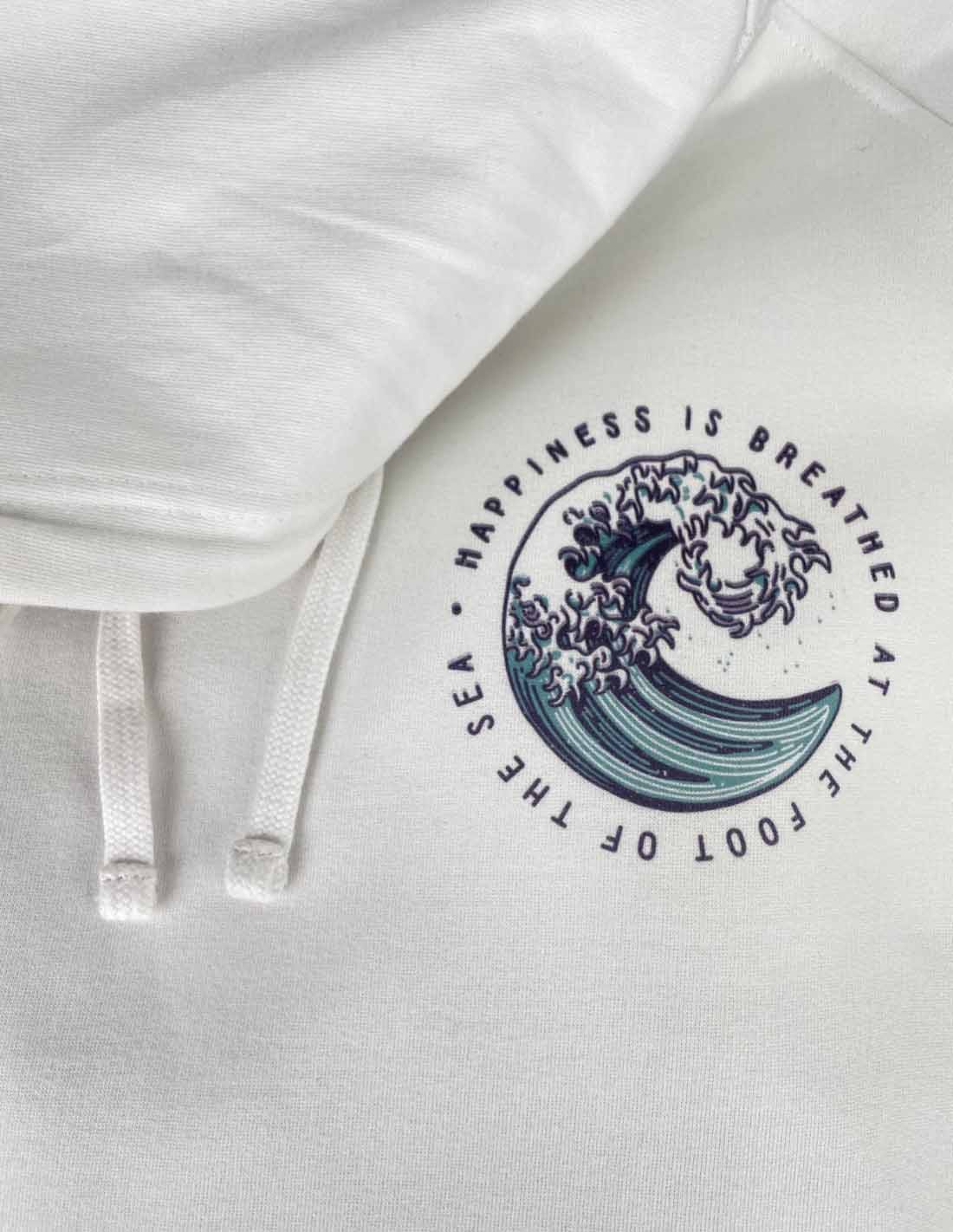 KANAGAWA WHITE HOODIE