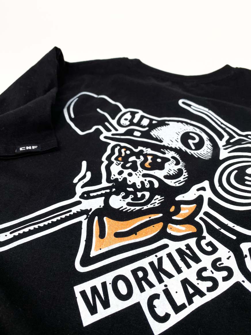 WORKING CLASS BLACK TSHIRT