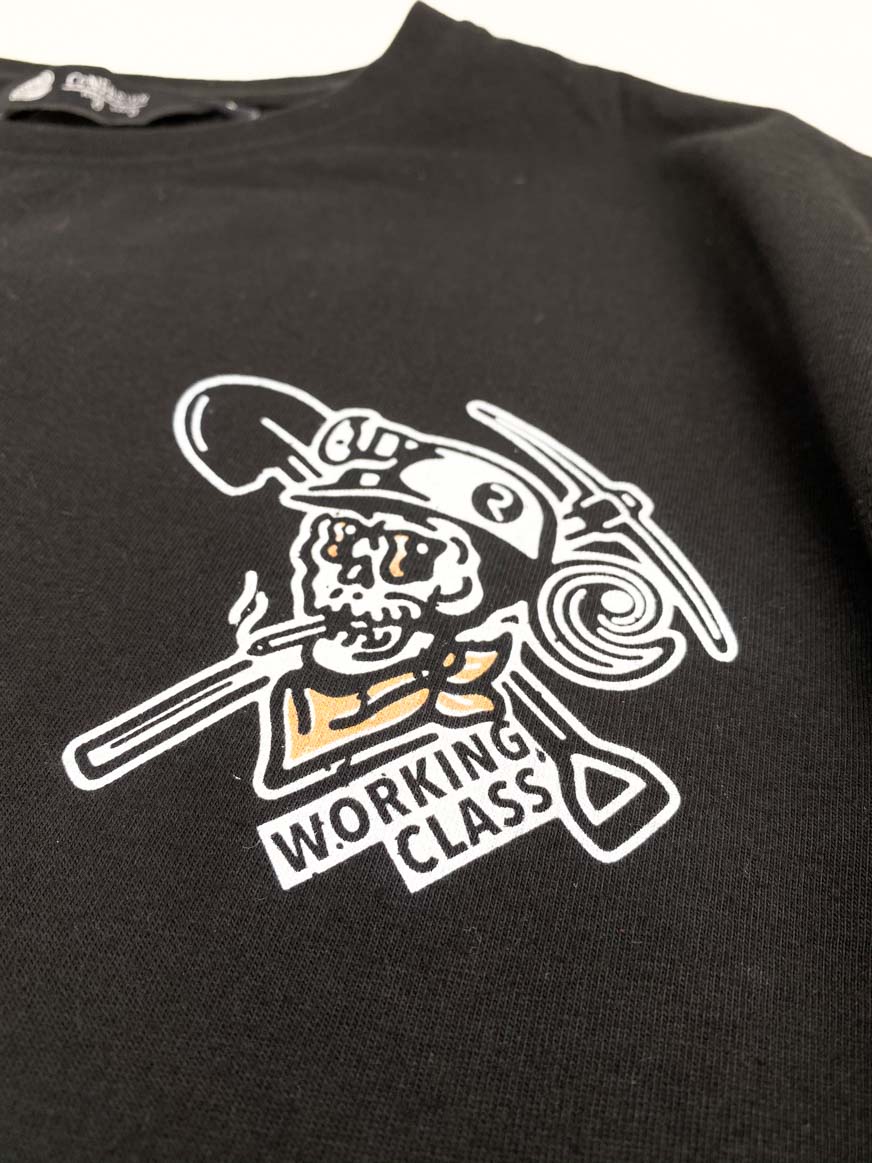 WORKING CLASS BLACK TSHIRT